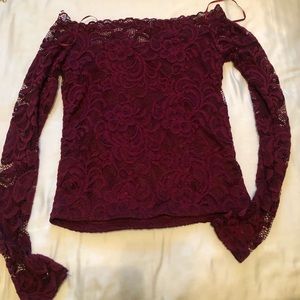 Size small off the shoulder